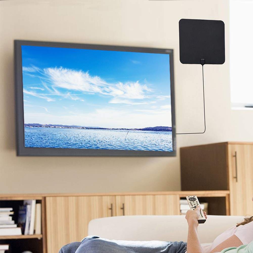 TY28D, HDTV Indoor Digital Home Télévision Télévision Télé ATSC Antenne Antenne Cable avec Amplificateur de Signalisation
