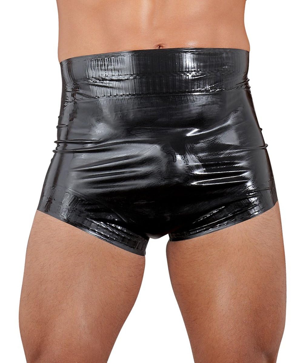 The Latex Collection Diaper, Black, Large
