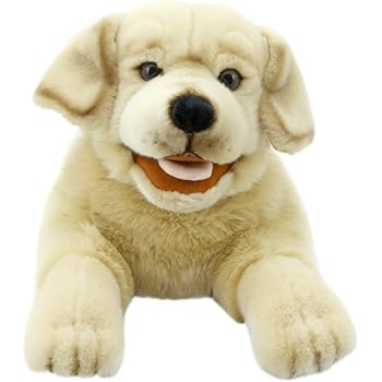 labrador puppet