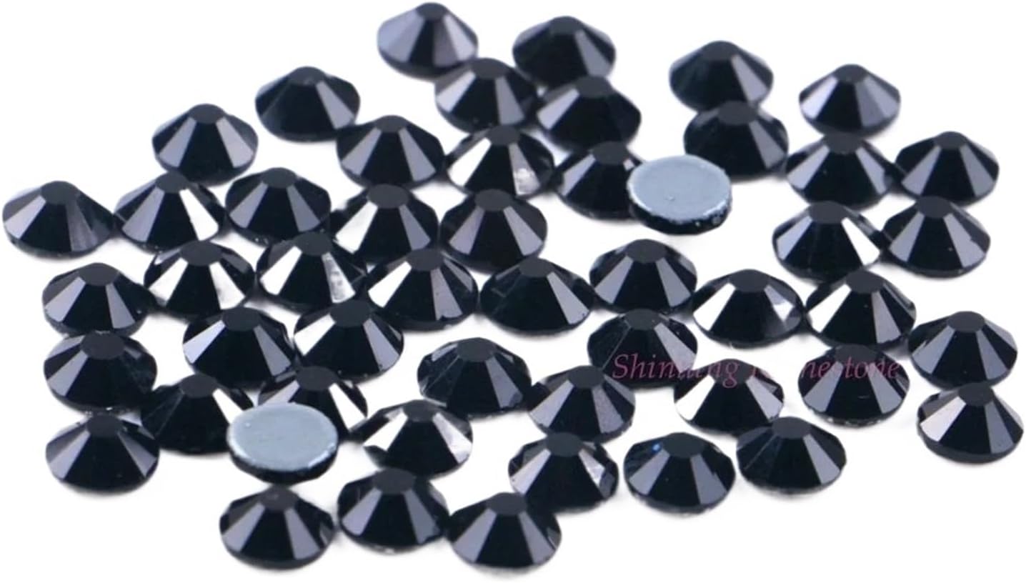 Hot Fix Rhinestone Crystal AB Glass Strass Iron On Hotfix(Rose,SS16 1440pcs)
