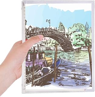 Caderno de aquarela Italy Venice Landmark Folhas soltas Diário Recarregável Diário Papelaria