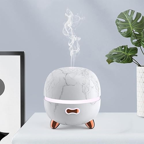 Miniatura 5 de Difusor de aceite esencial, difusor pequeño de aromaterapia de 4.1 fl oz, difusores ultrasónicos para aceite esencial, humidificador de niebla fría