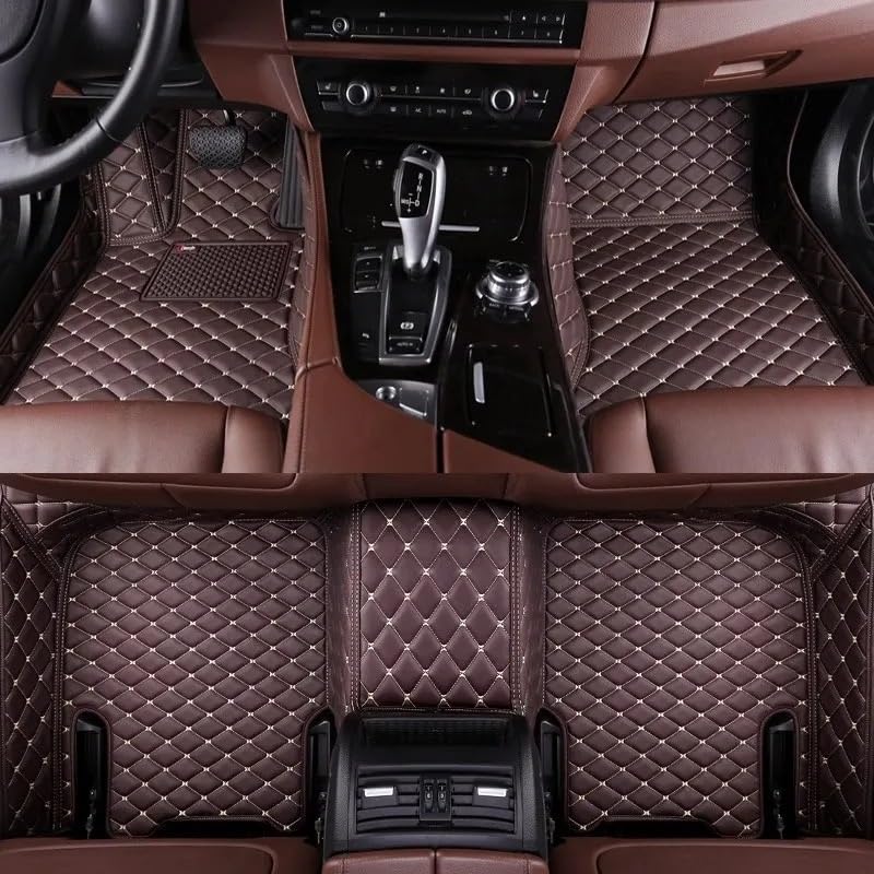 Tapis auto pour BMW E46 d'une finition élégante marron pour sublimer les détails intérieurs