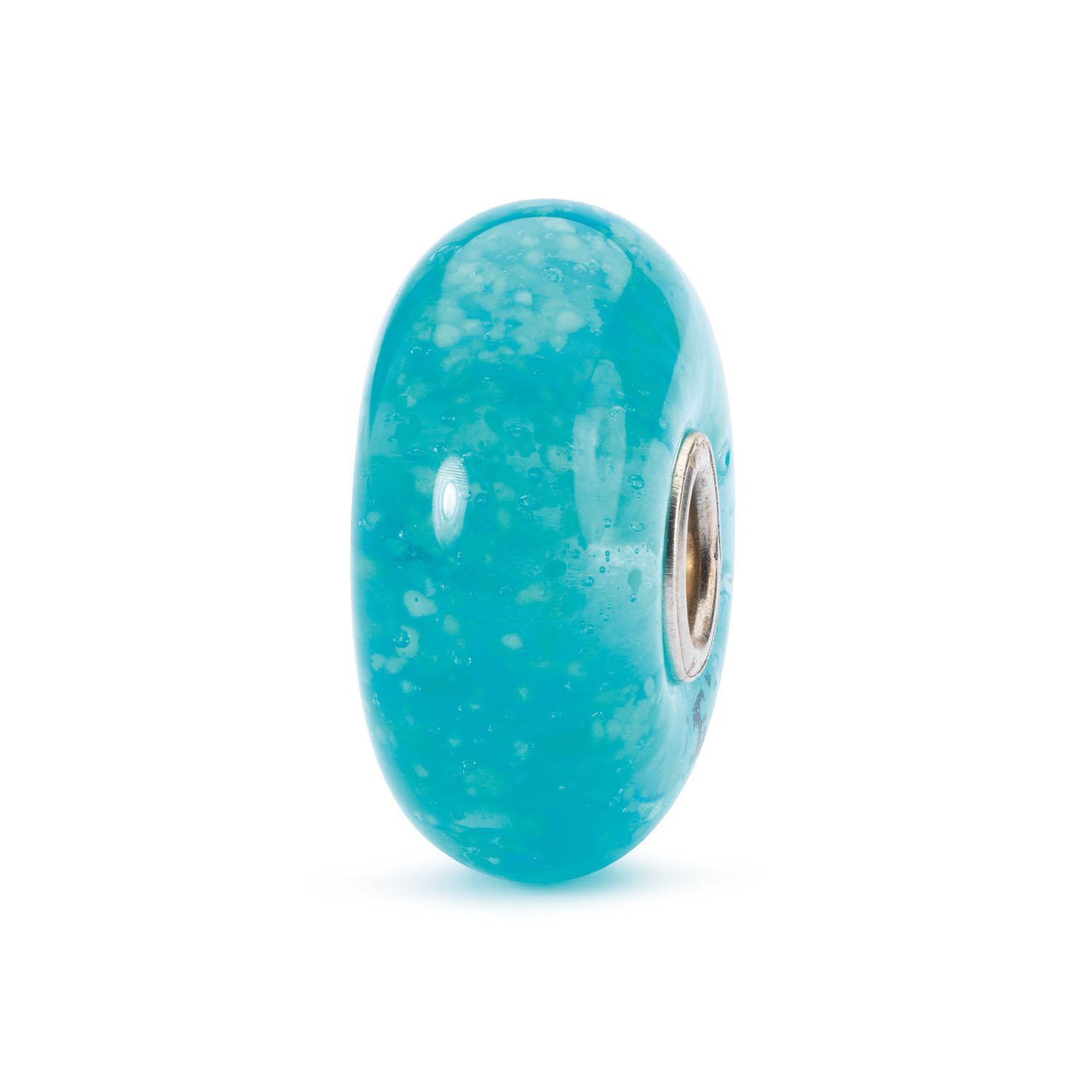Trollbeads TAGBE-00225 - Ciondolo da donna a forma di stella di protezione, in argento 925, turchese