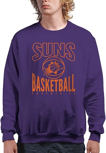 Miniatura 16 de Junk Food NBA - Team Basketball - Sudadera oficial de forro polar para adultos con cuello redondo para hombres y mujeres Púrpura,Negro -,Verde