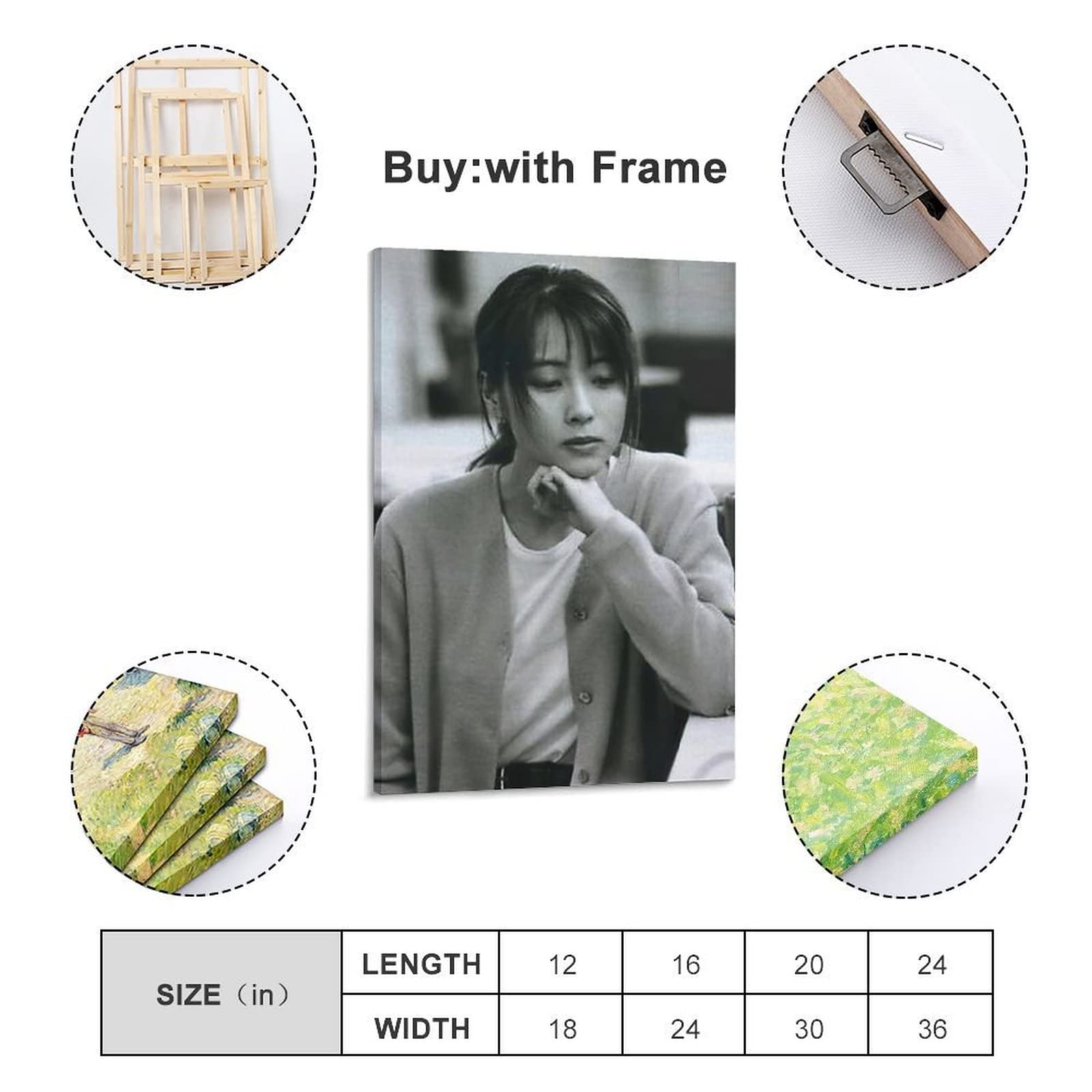 Amazon.co.jp: ロックバンドZARD女性歌手坂井泉水クラシックアート写真