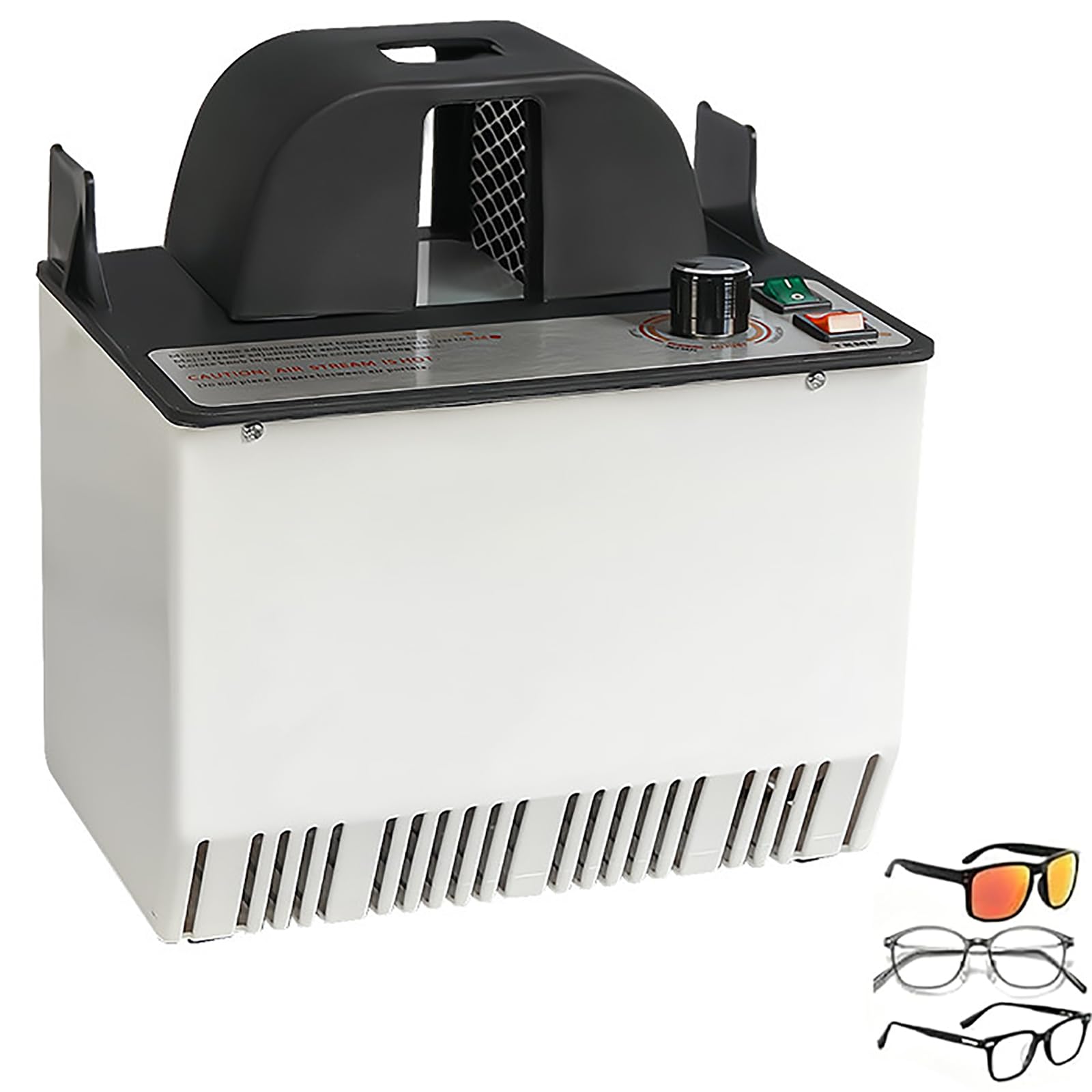 Chauffage de monture de lunettes à faible bruit pour éviter la surchauffe