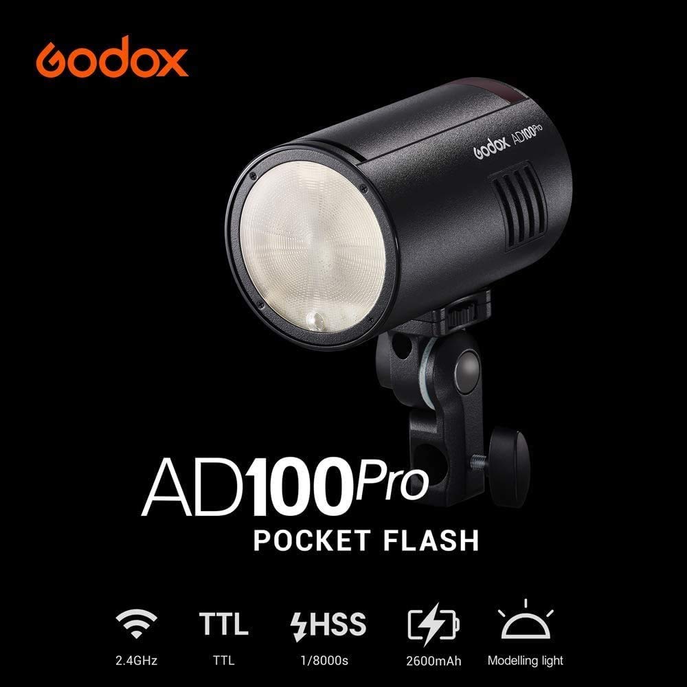Amazon | Godox AD100Pro 100Ws TTL 2.4G HSS 1 / 8000sポケット 