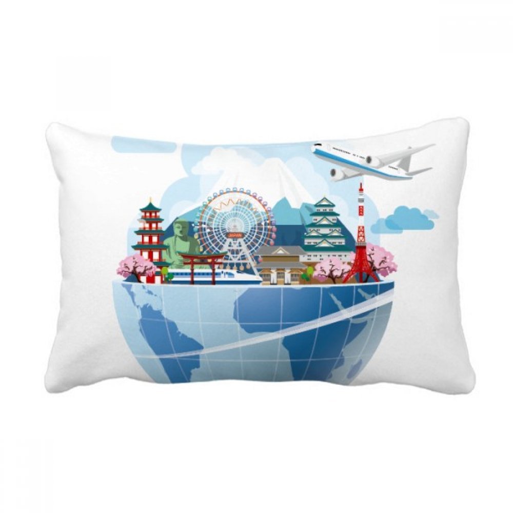 Coussin Voyage Japon Fuji Sakura pour créer un coin lecture zen et évasif dans votre chambre