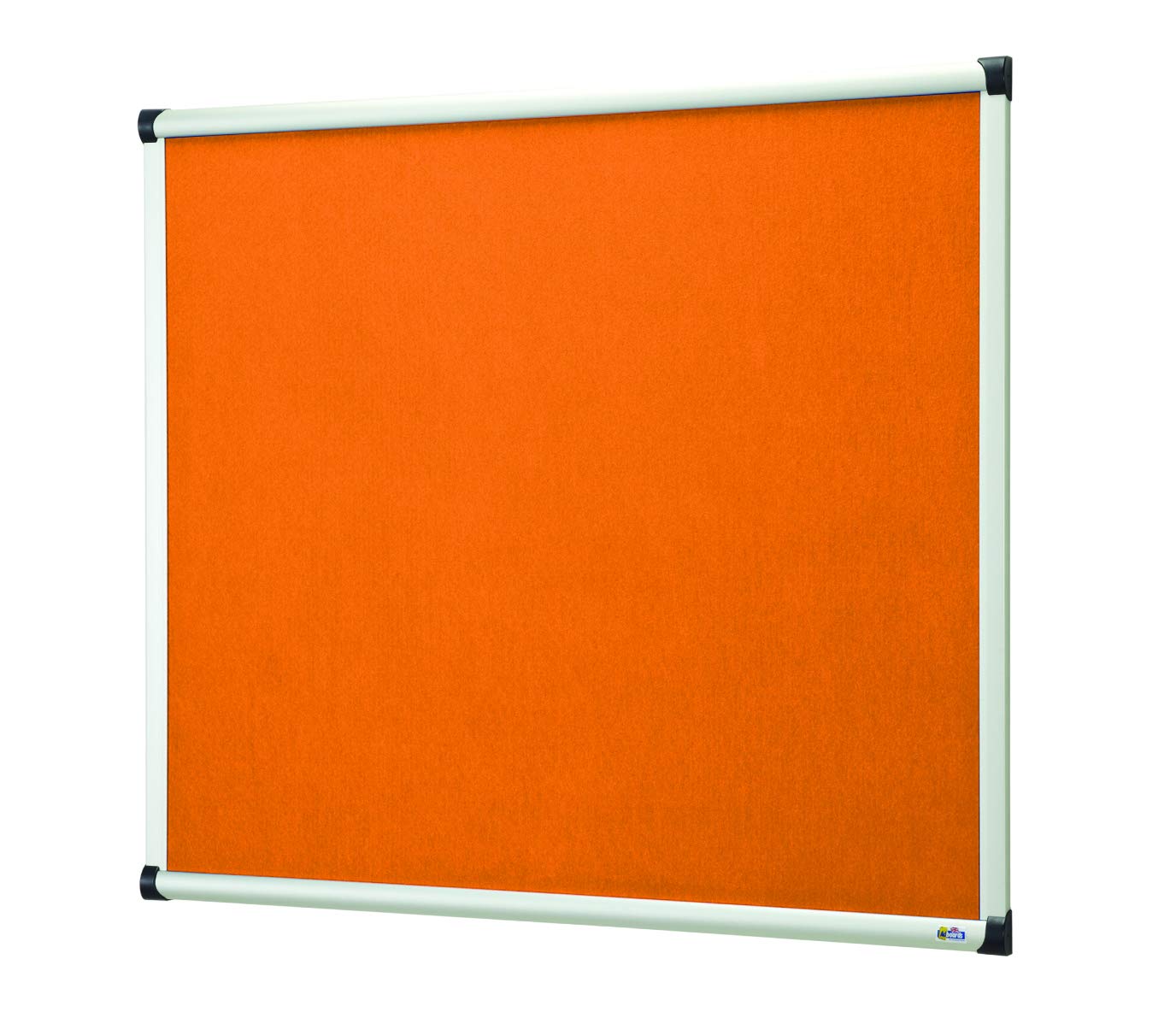 Premium Fire Retardant Orange Felt Noticeboard Office Schools – 1200mm x 1200mm