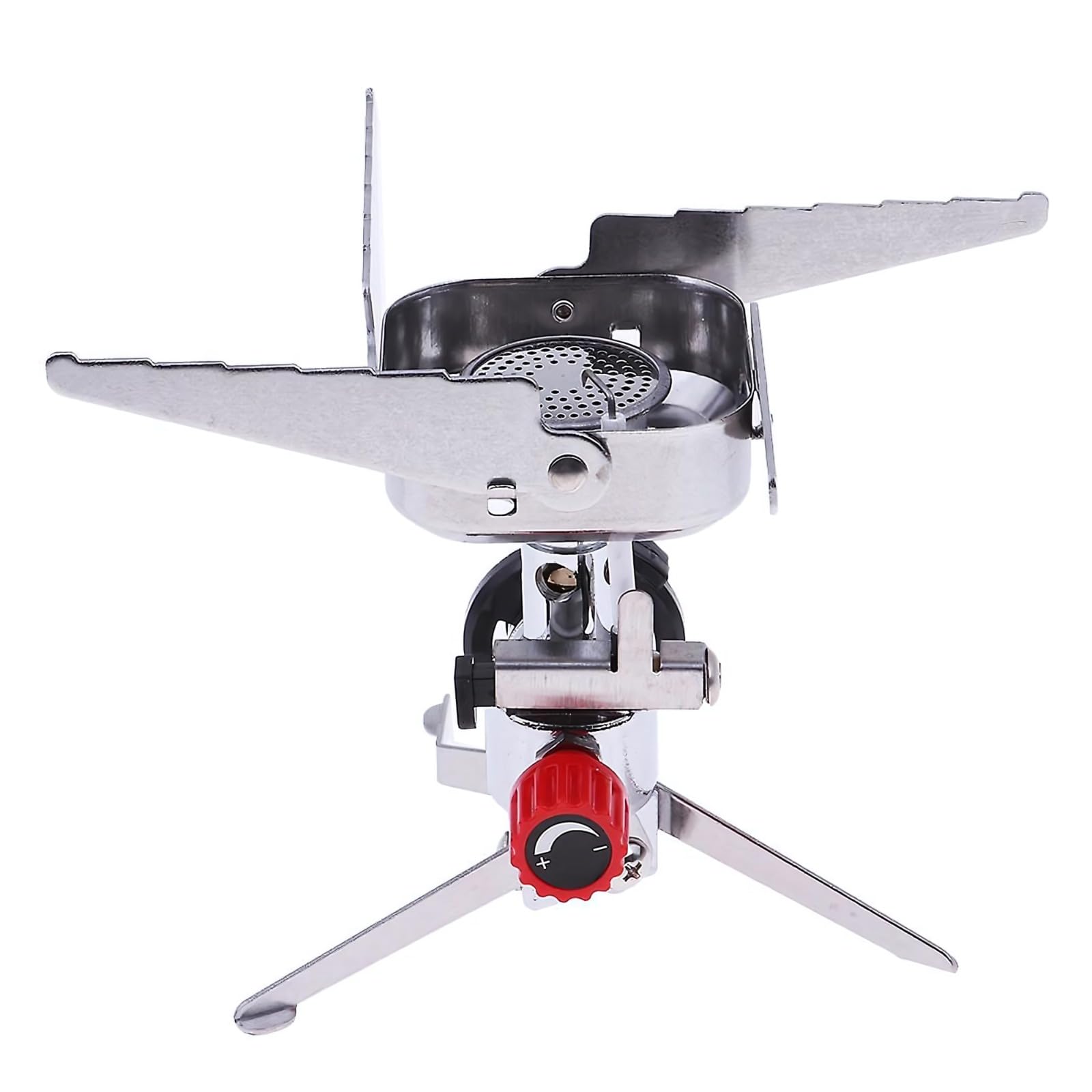 BISONBERG Camping Stove Burner | Portable Gas Stove | Butane Gas Burner For Outdoor Camping, Hiking, Picnic, Mini gas stove, Stainless Steel body | Folding Furnace, Camping Equipment With Pouch A22 (B0BB7B7VPL) Amazon Price History, Amazon Price Tracker