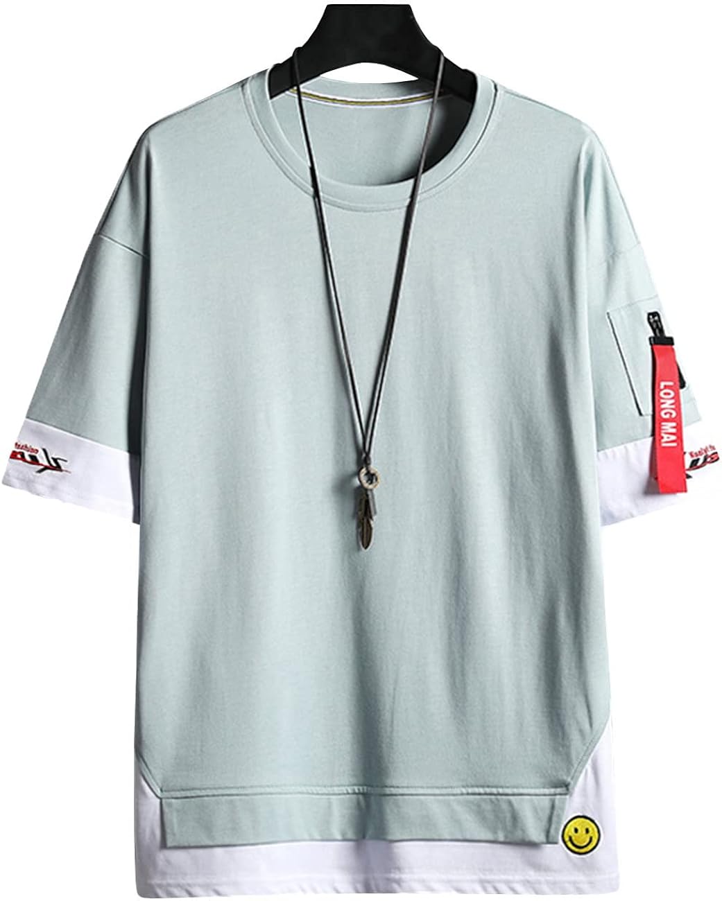 Eastempo 激安通販 Tシャツ メンズ 半袖 夏 無地 ゆったり 綿100 おしゃれ おおきいサイズ