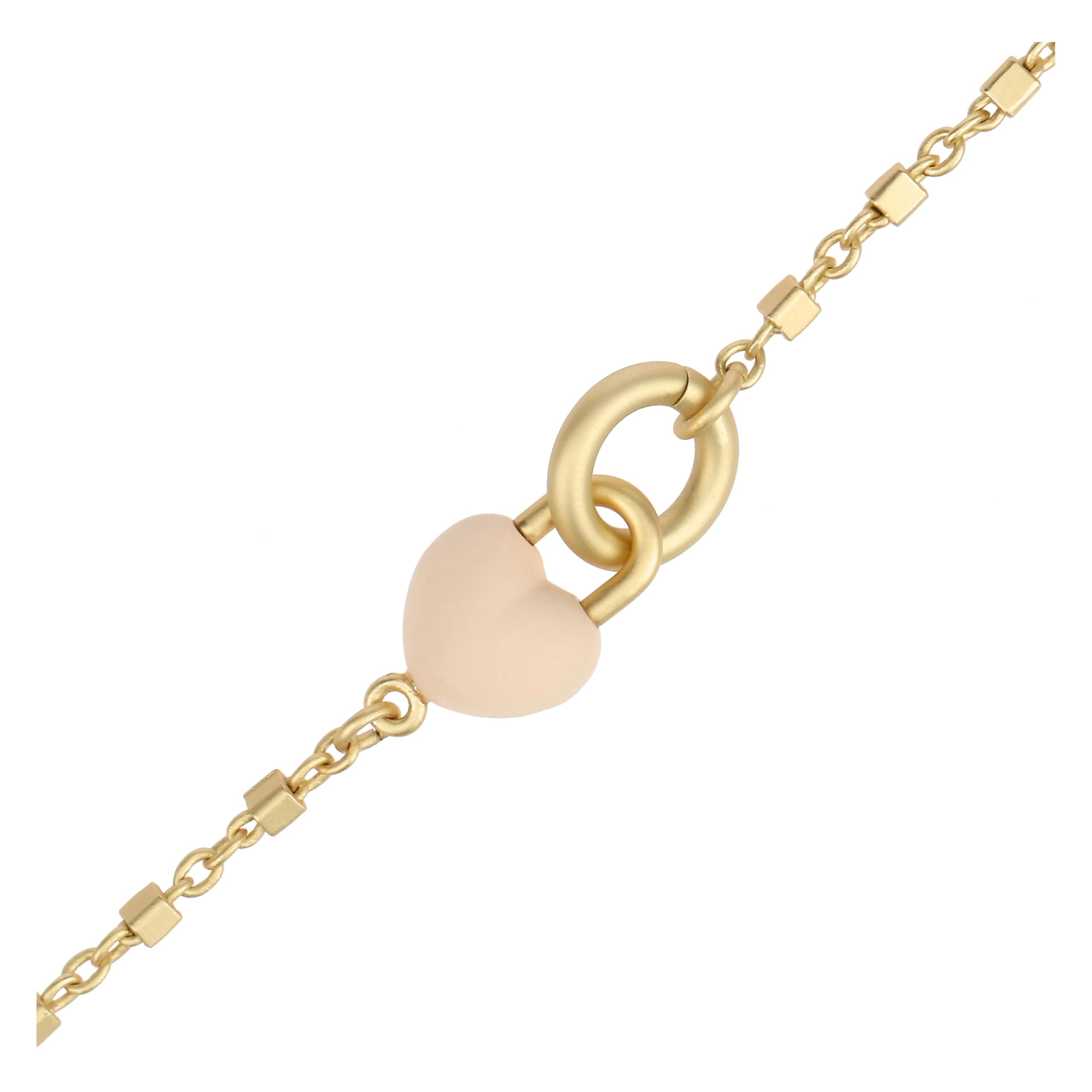 Bracciale cuore lucchetto