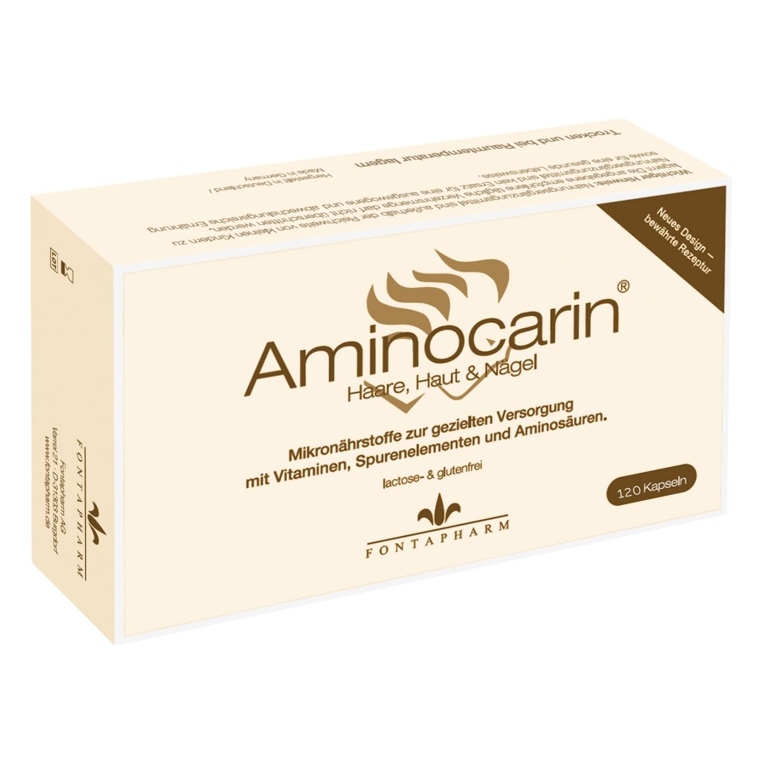 Kapseln für Haare, Haut & Nägel mit Biotin, Selen, Zink & Collagen - Vitamine A, C & B-Komplex - Hochdosierter Nährstoffkomplex mit 14 Wirkstoffen - 60 Stück.