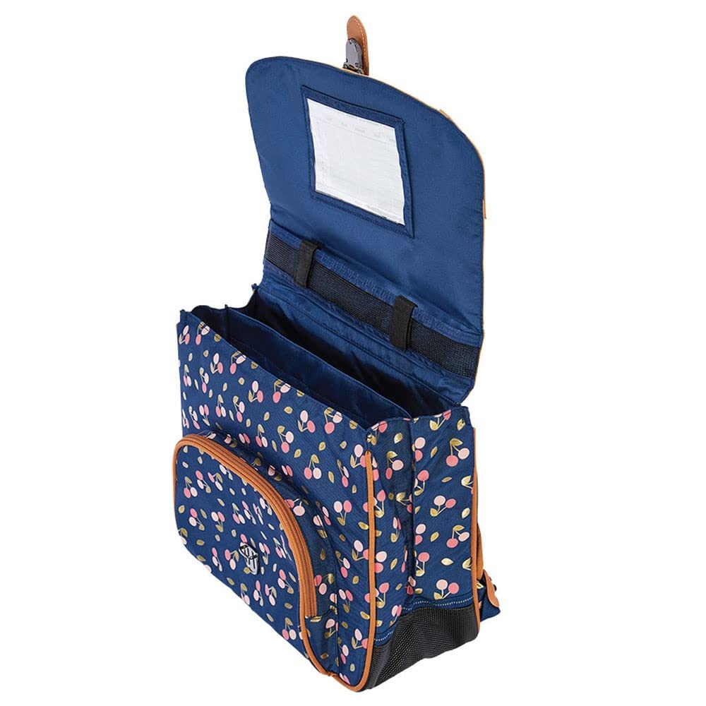 Cartable 38 cm Tann's Fruits Alexa Bleu / Rose