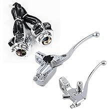 Motorcycle Horn Turn Signal Head Light Switch w/Harness + Brake Clutch Levers Fit 1996-2012 Harley Softail Dyna Sportster V-Rod 1" Handlebar