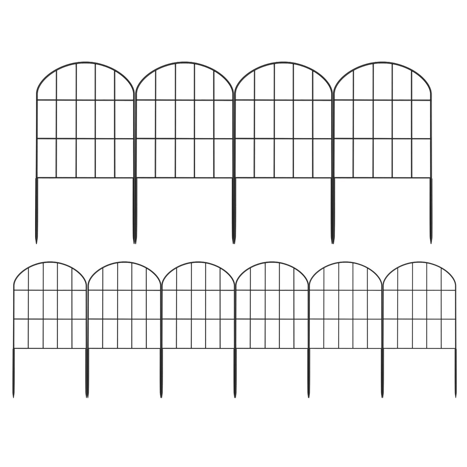 Drewniany panel ogrodzeniowy | Metalowe panele ogrodzeniowe z drutu żelaznego | Mały ogród ogrodzeniowy, panele ogrodzeniowe, poddane obróbce ciśnieniowej, pionowe płyty graniczne ogrodowe