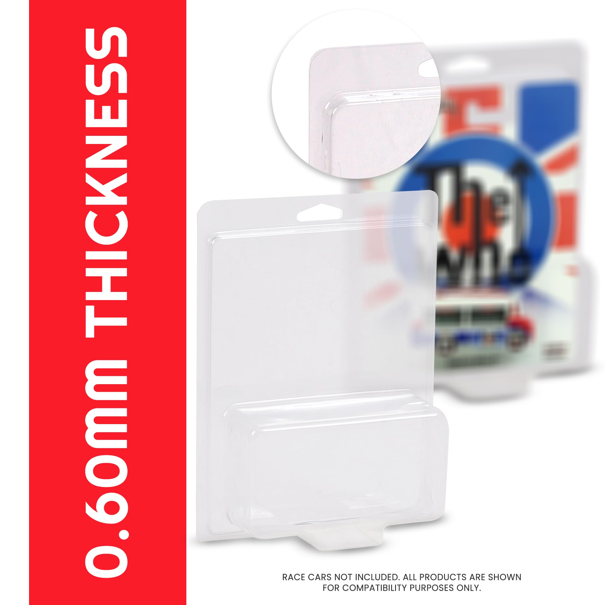 Clamshell Hotwheels Display Premium Protector Case