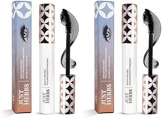 Serum Infused Volume Boost Mascara Highly Pigmented Waterproof Long Lasting 8ml (Pack of 2)
