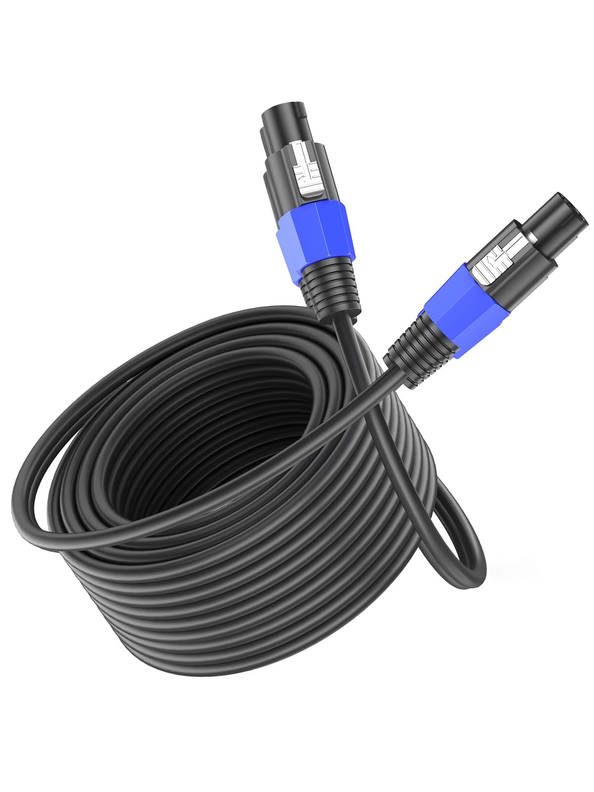 GCTBL 15M Speakon a Speakon Cables Macho a Macho Profesional DJ/PA Audio Amplificador Cable de altavoz