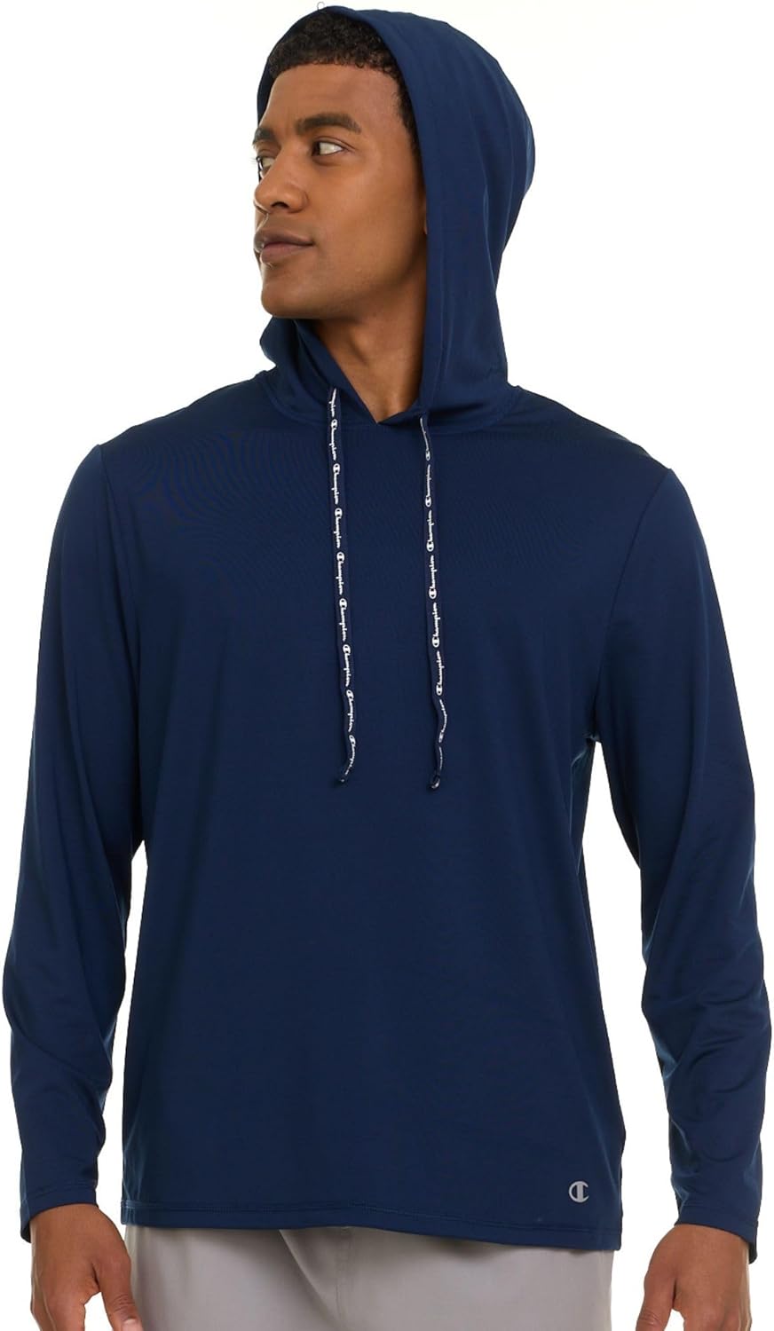 Champion Mens Sun Hoodie Long Sleeve, UPF 50 Sun Shirts for Men, Lightweight UV Protection Rash Guard, Fishing Swim Shirt - Image 5