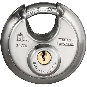 Burg-W&auml;chter Padlock 1 Piece Circle 21 70 SB