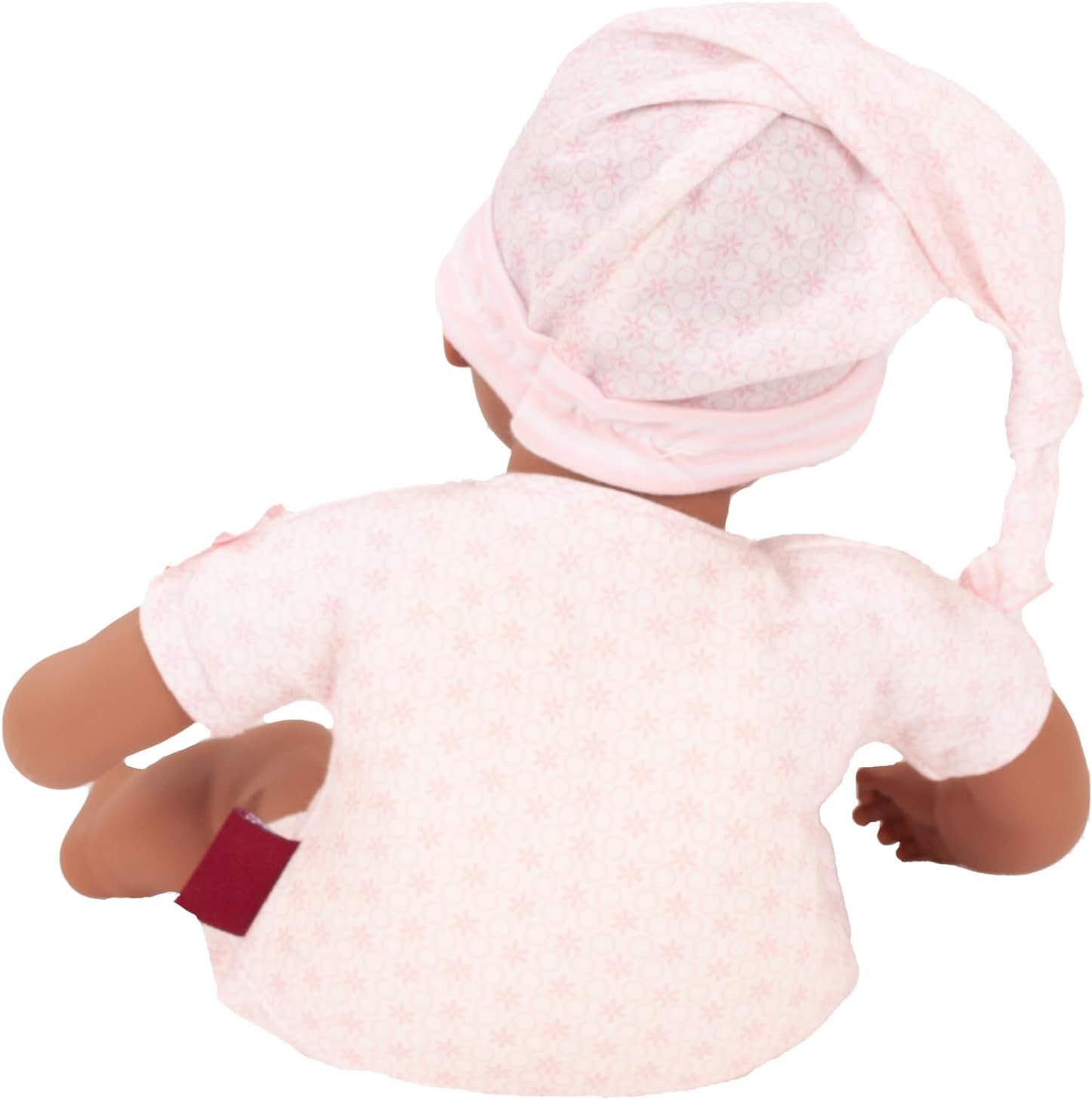 Gotz 2420863 Muffin to Dress - 13" Tall Baby Doll Without Hair and Brown Sleeping Eyes.