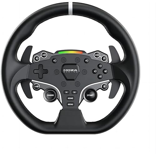 MOZA ESX Steering Wheel for PC & Xbox Universal 11 Inches Alloy Material Racing Game Controller