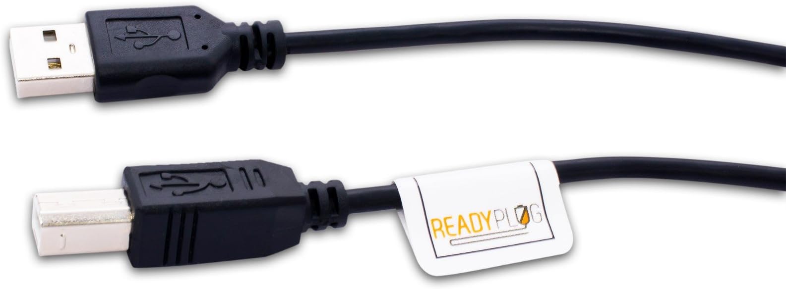 ReadyPlug USB Cable Compatible with Konica Minolta bizhub C368 Printer (10 Feet, Black)