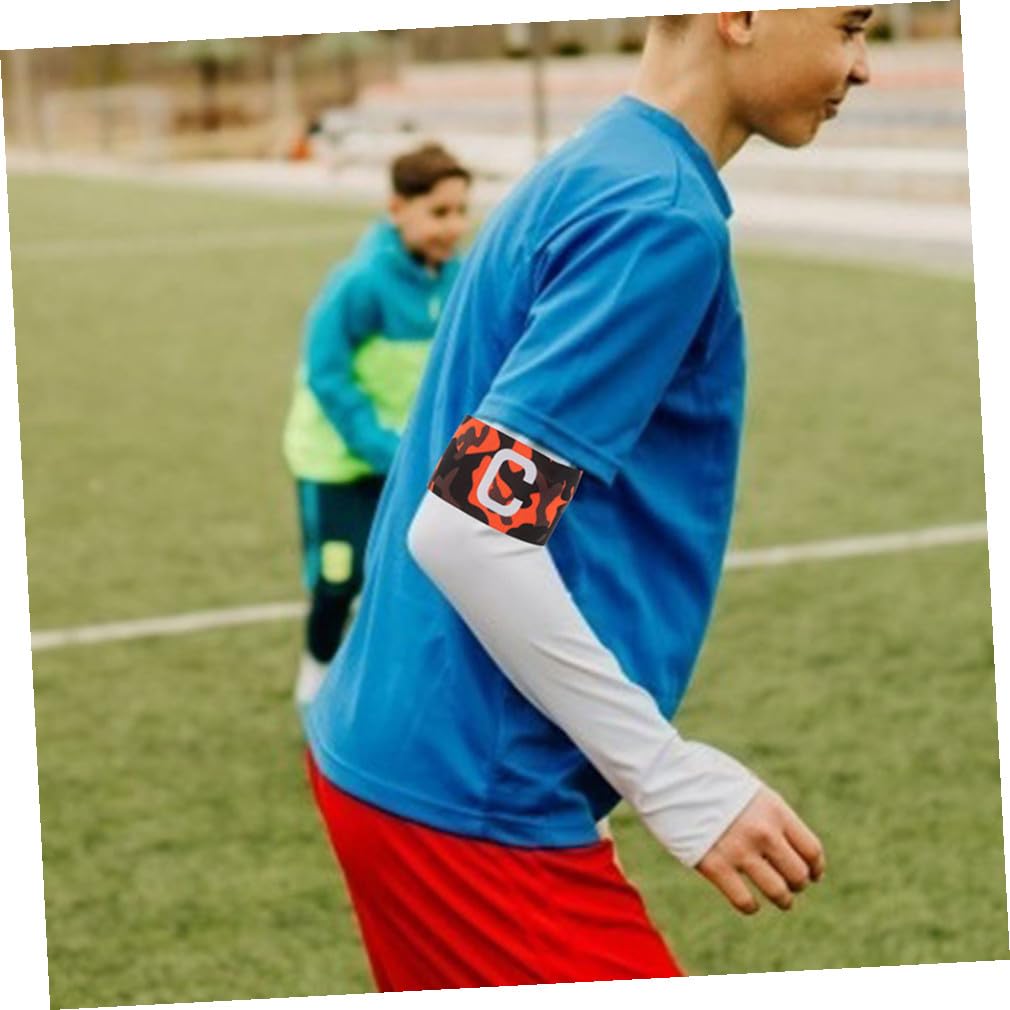Toddmomy Bracciali Regolabili per Calcio Fasce Elastiche Notturne per Sport Armband Nylon con Elasticità per Calcio E Rugby