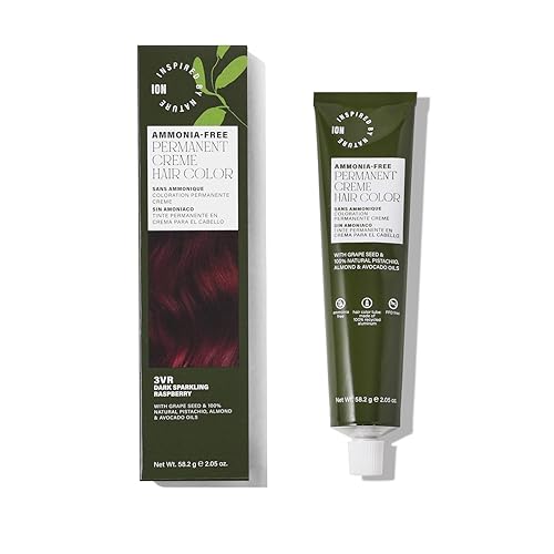 Vista 100 de Ion Crema Permanente para el Cabello - Rubio Cobrizo 7RC Medium Copper Blonde,1V Jet Black,4N Medium Brown,4RC Medium Copper Brown,Radiant