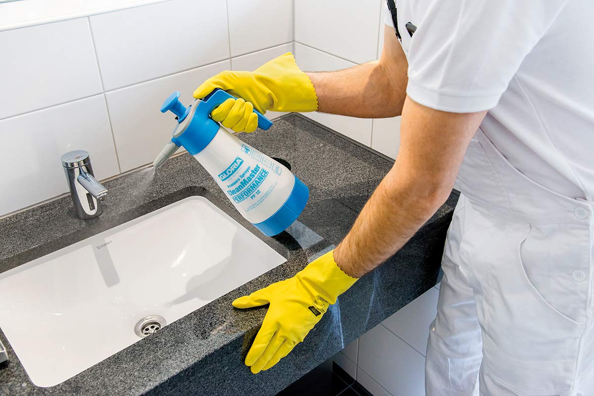 Pulvérisateur Pression Gloria CleanMaster CM12 - 1,25L - Résistant Produits PH2-12 - Professionnel