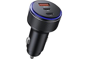 USB-C Car Charger | Amplify Your On-the-Road Power with 90W Fast Charging