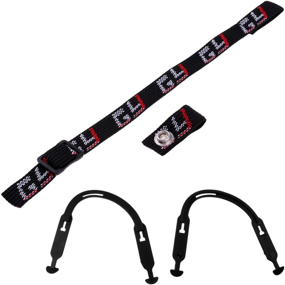 LoveinDIY Hockey Replacement Ear Loops and Chin Strap Hockey Sports Accessories : Sports & Outdoors