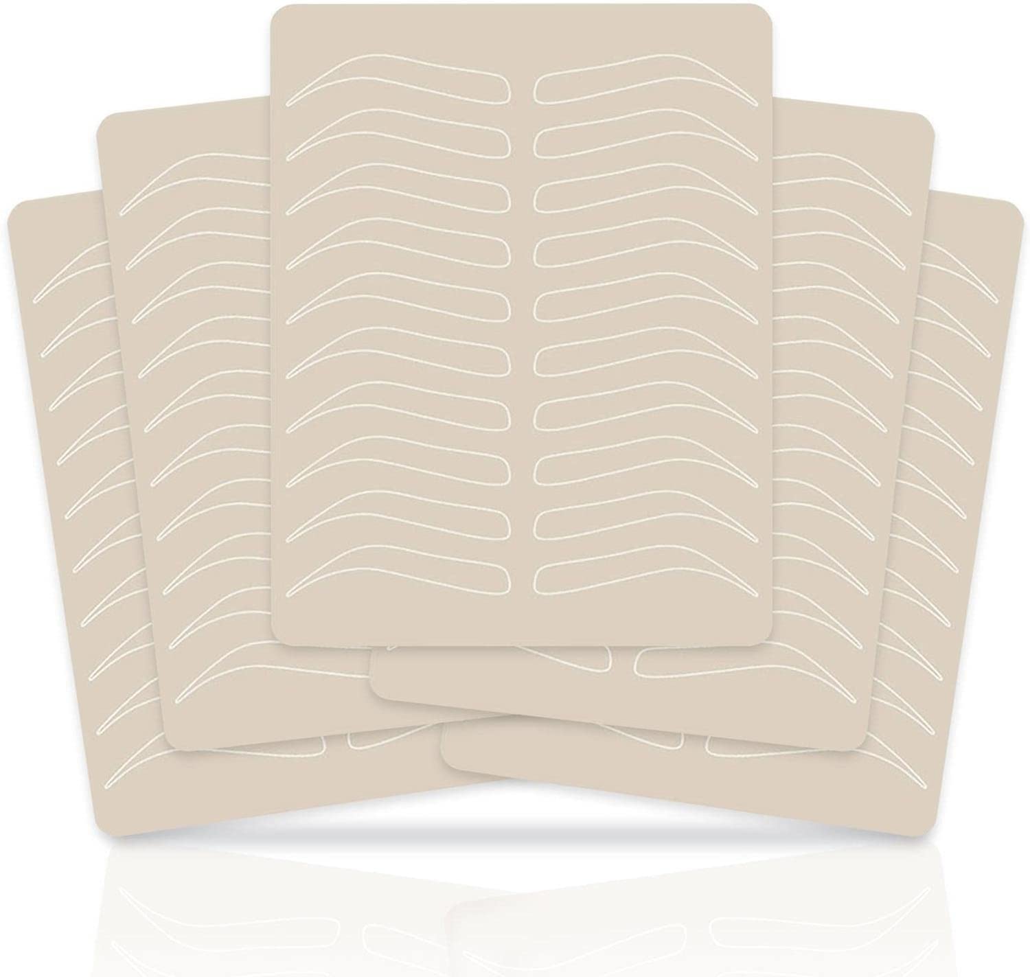 Amazon | 5枚セット眉毛タトゥー練習肌マイクロブレード 眉毛タトゥー  