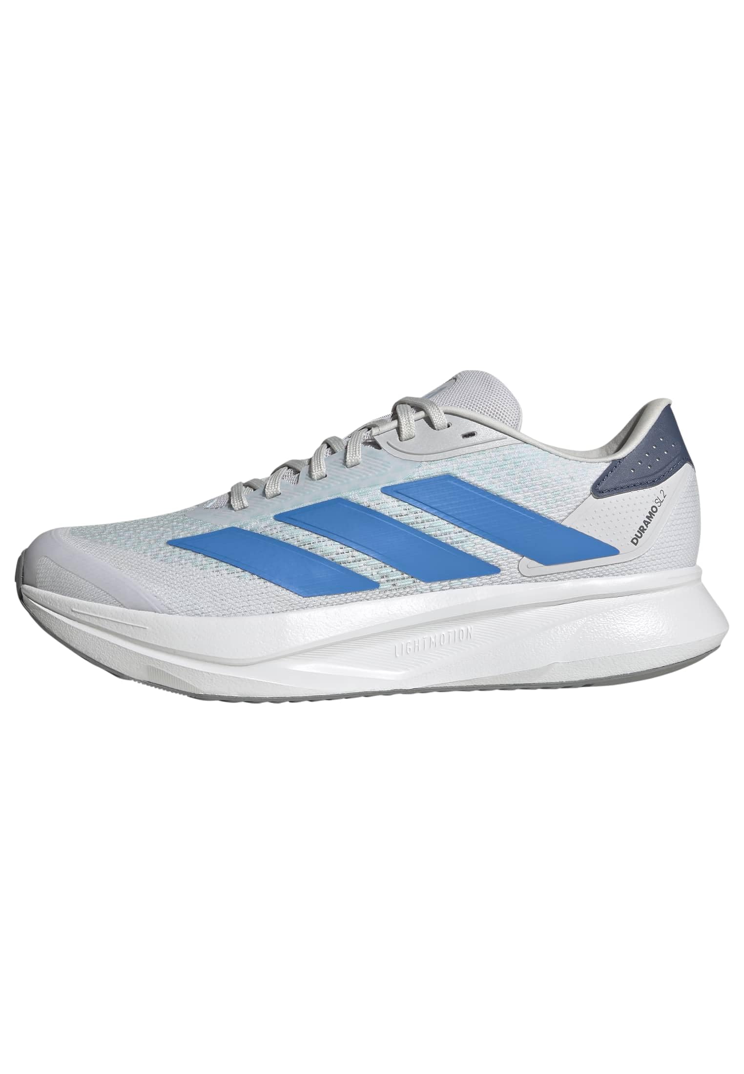 adidas Uomo Duramo SL 2 Running Shoes, Dash Grey/Lucid Ray Blue/Tech Ink, 42 2/3 EU