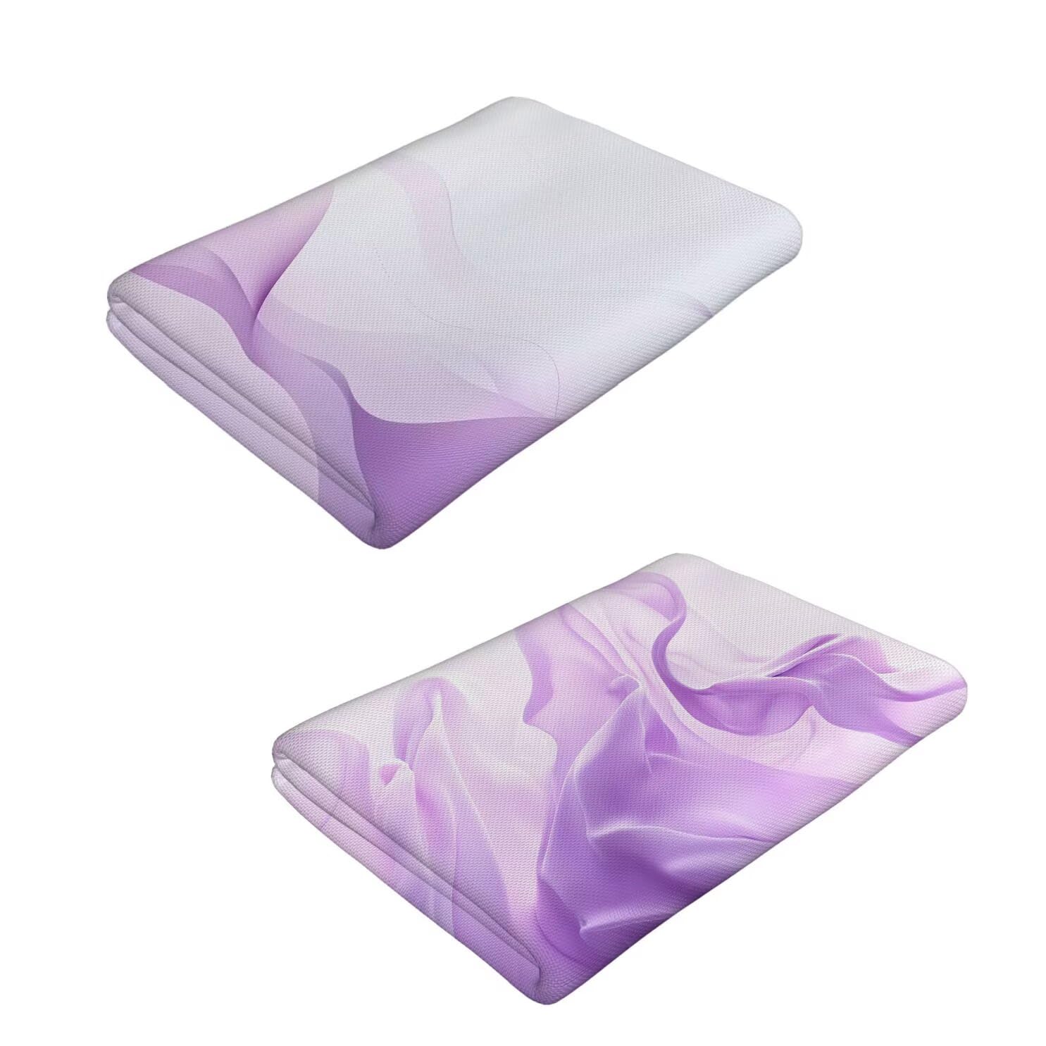 Strandtuch XXL, Mikrofaser Handtuch 2er Set 90 x 200 cm Groß Badetuch, Violett Strandtuch Schnell Trocknendes, Sandbeständig, Summer Must Haves, Saunahandtuch Herren, Geschenke für Frauen C-1110