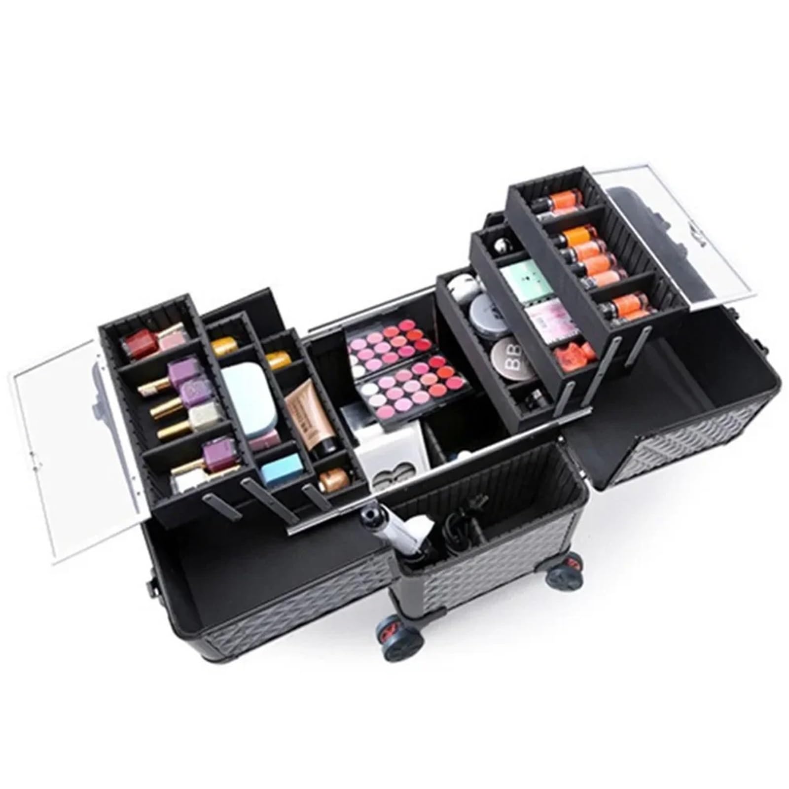 Professioneller Werkzeugkasten for Tattoos, plastische Chirurgie, Beauty-Make-up, Trolley-Kosmetiktasche, Reisegepäck for Künstler FüR Reise Kosmetikerin Friseurein