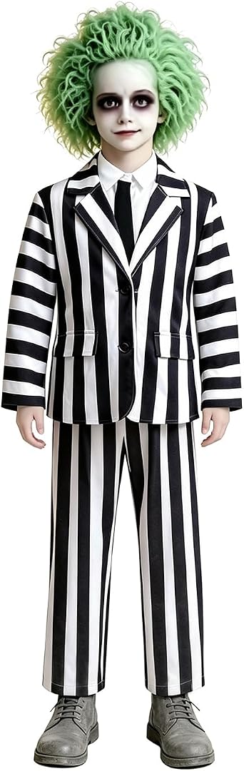 Kids Halloween Costume Boys Ghost Costume Movie Character Cosplay
