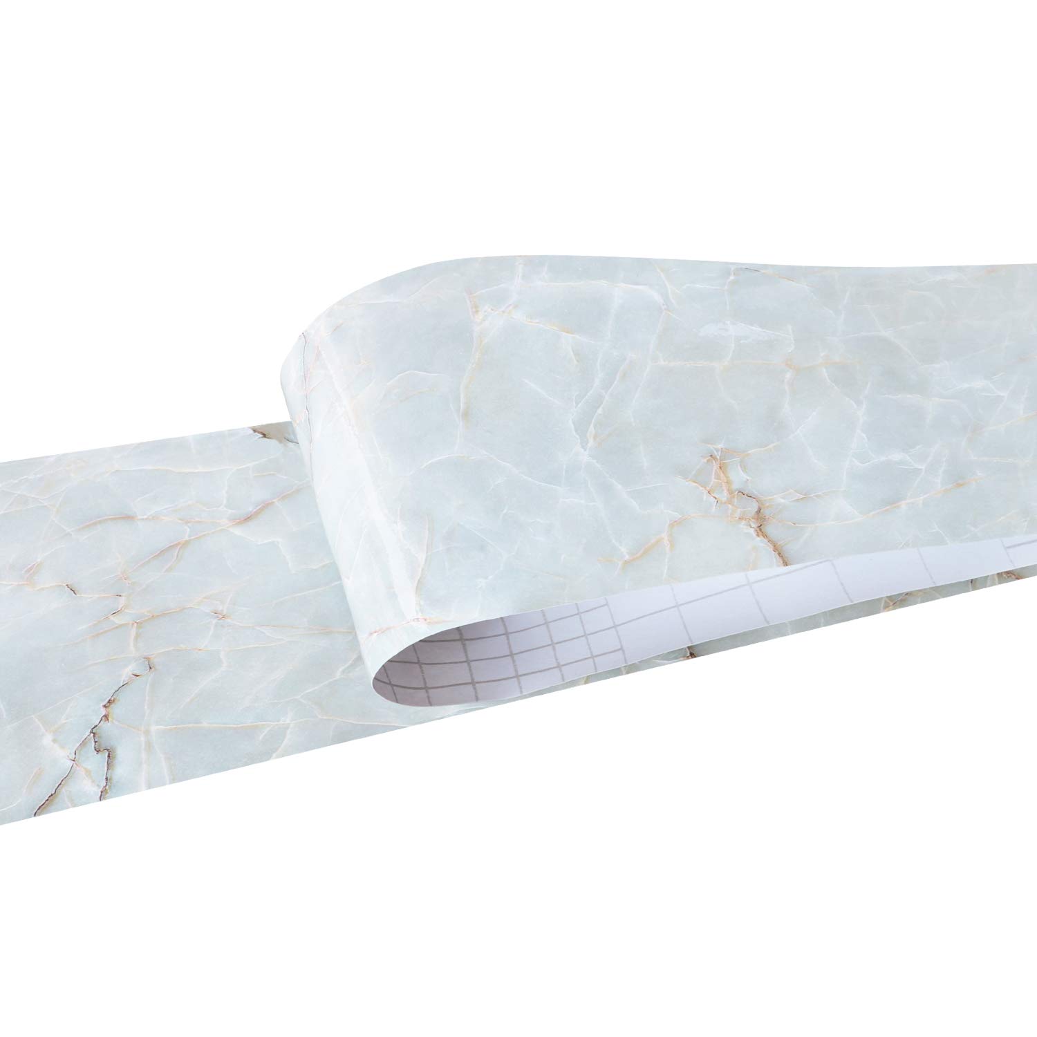 Buy Uoisaiko Marble Wallpaper Borders Self Adhesive Wall Borders Peel