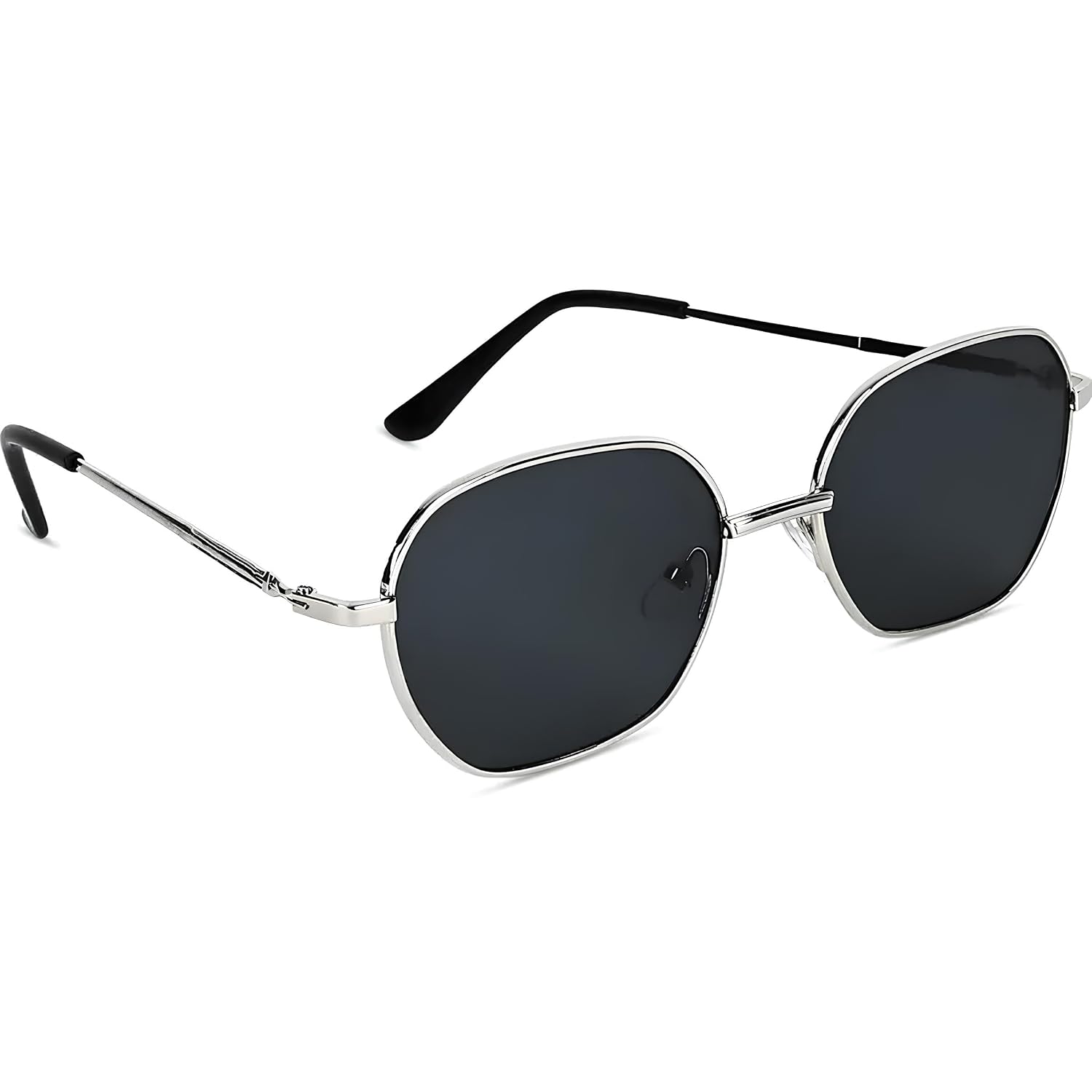 IFLASH Retro Small Oval Sunglasses for Women Men Vintage 90s Style Hexagonal Trendy Metal Sun Glasses - Review, Price and Buying Guide