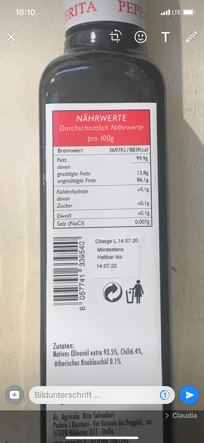 Olivenöl