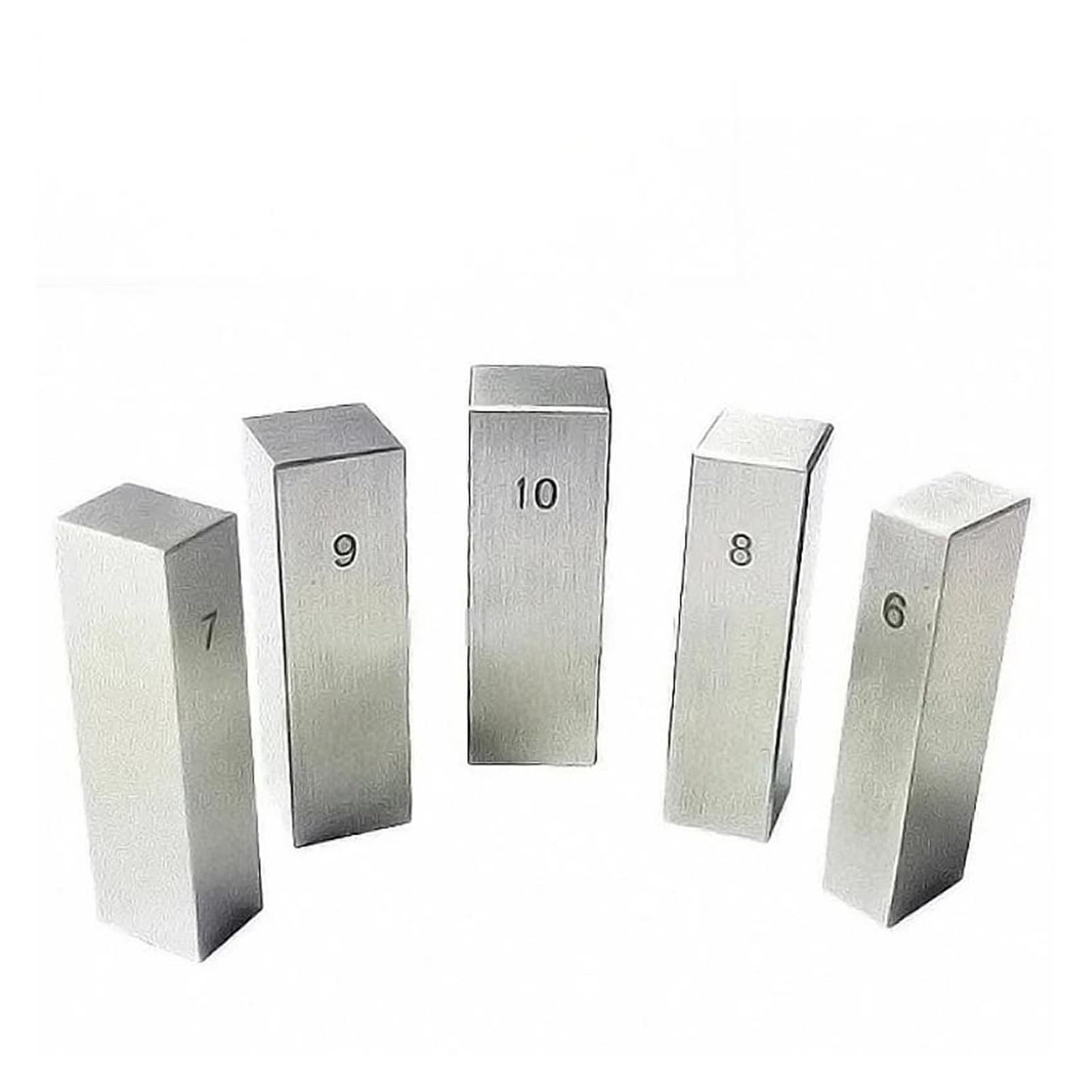 1 pezzo di misura del blocco acciaio, quadrato da 0,5 mm a 100, parallelo, strumenti for blocchi per la metrologia professionale(100m)