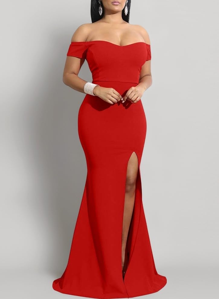 YMDUCH Women's Formal Gown Ball Gown