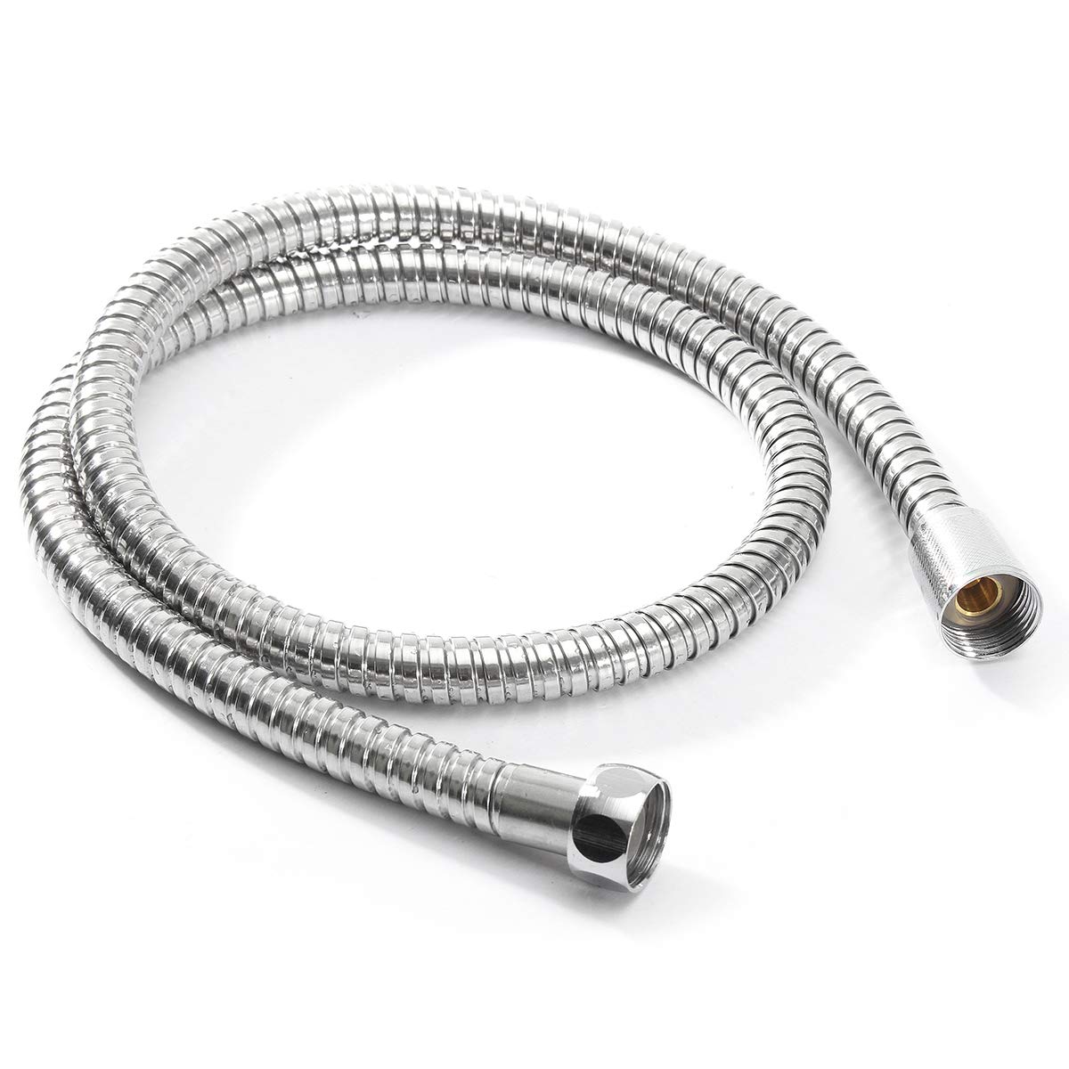 Binwat Stainless Steel Replacement Shower Hose Flexible Bath Shower Pipe Anti-Kink Bathroom (1m(3.3ft))