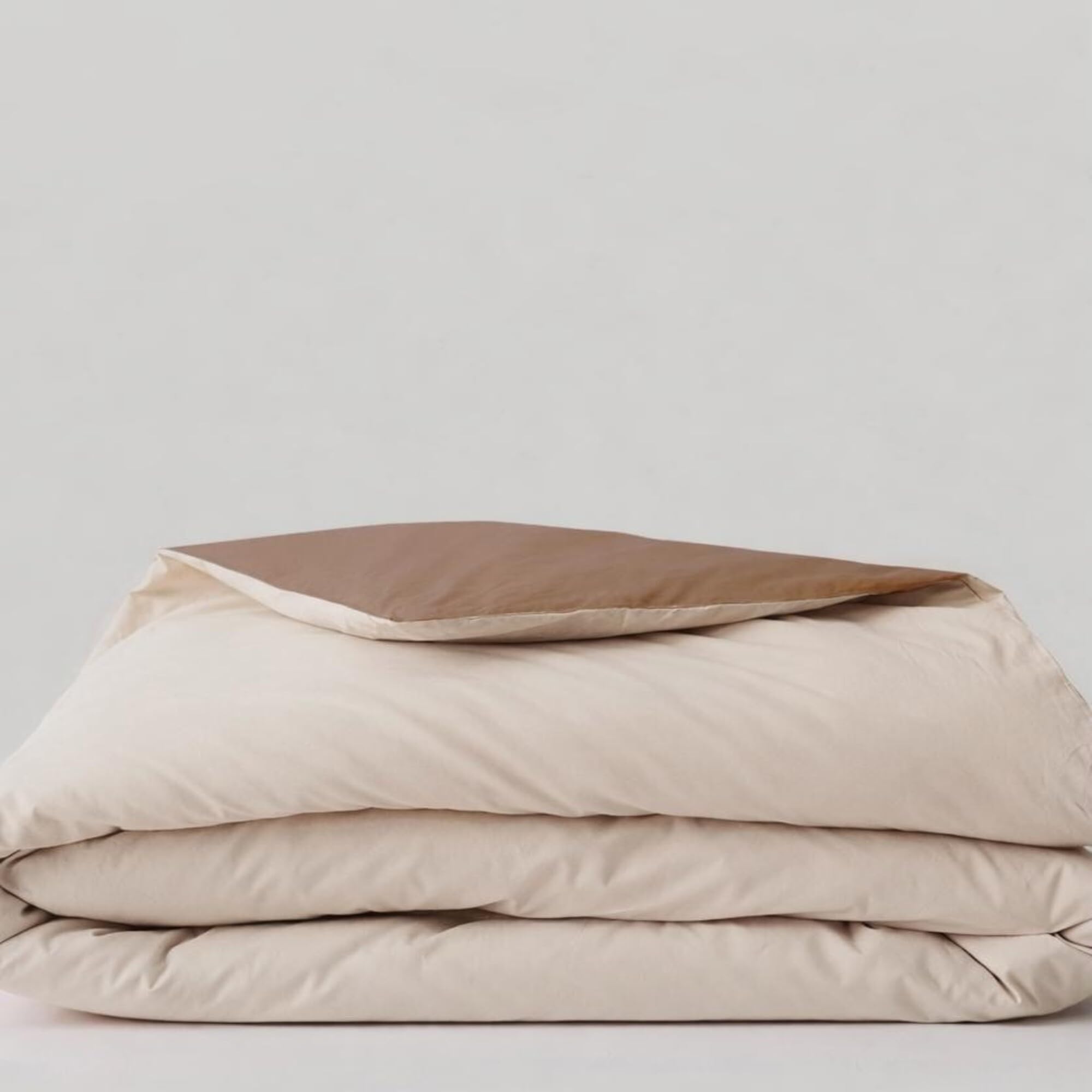 sand and coco glace cotton single comforter set (60 × 90 inches)