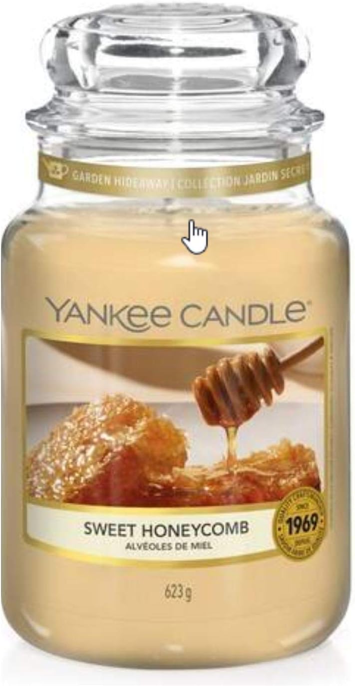 Yankee Candle Scented Tealight, Sweet Honeycomb, Tea Light Candles (x12)