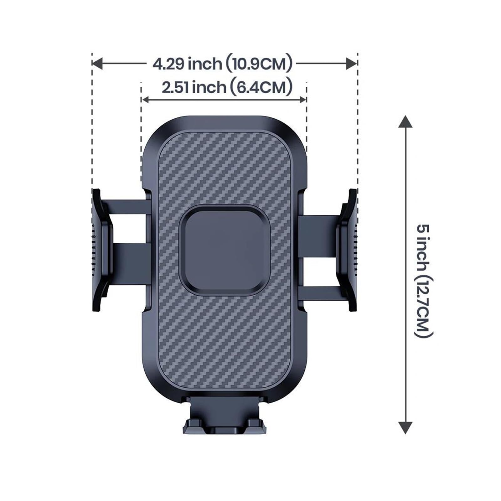 Porta Cellulare Auto Supporto per telefono da auto, supporto universale con blocco automatico, con gancio per bocchetta dell'aria dell'auto