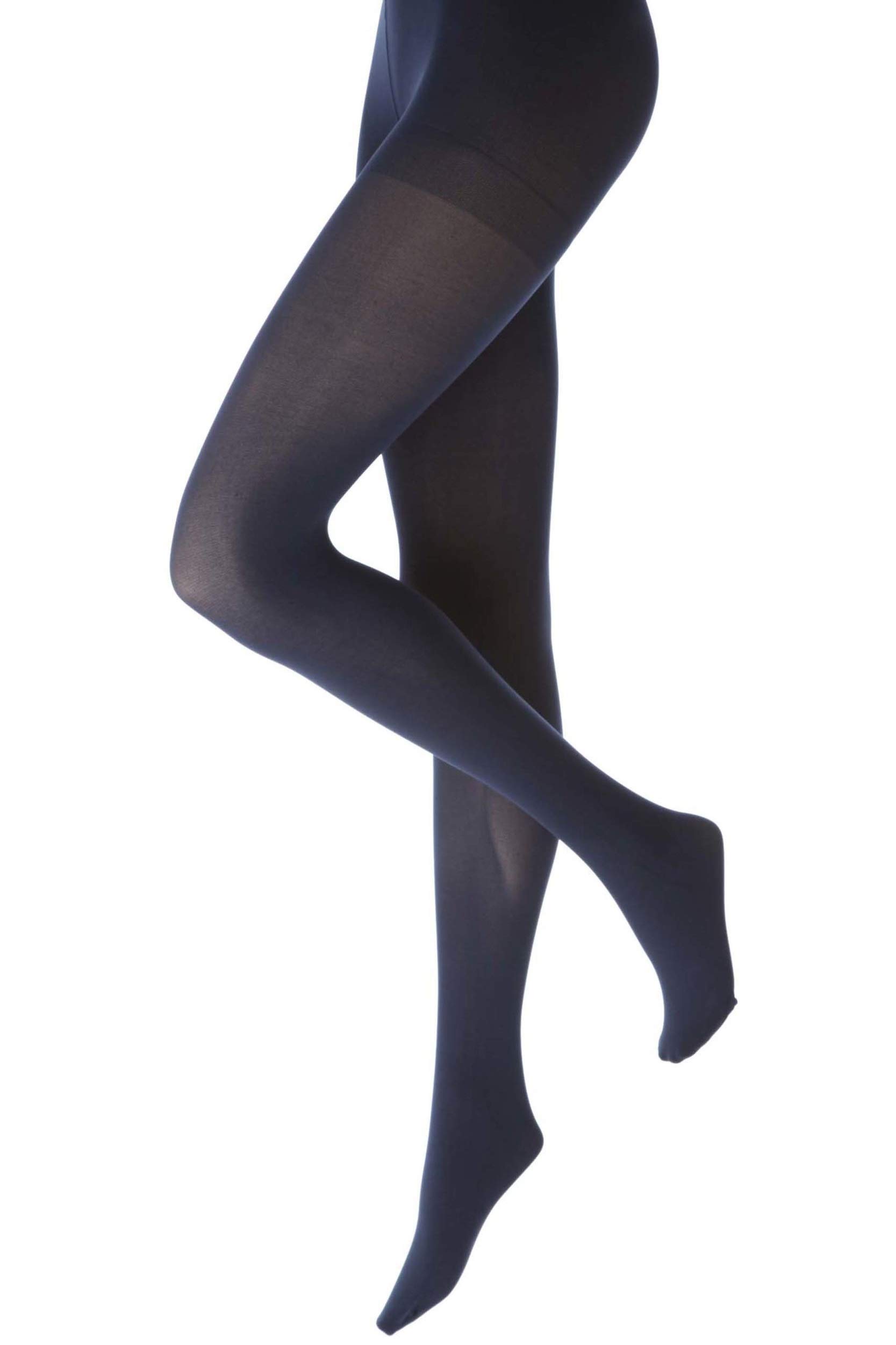 Charnos Women's Navy 1 Pair 60 Denier Opaque Tights Small