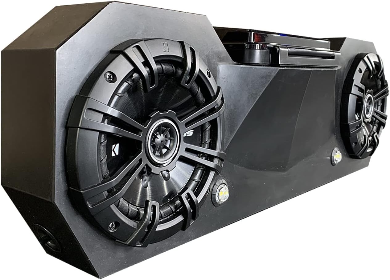 Universal Radio Stereo bt Capable Sound bar utv Golf cart Speakers pods